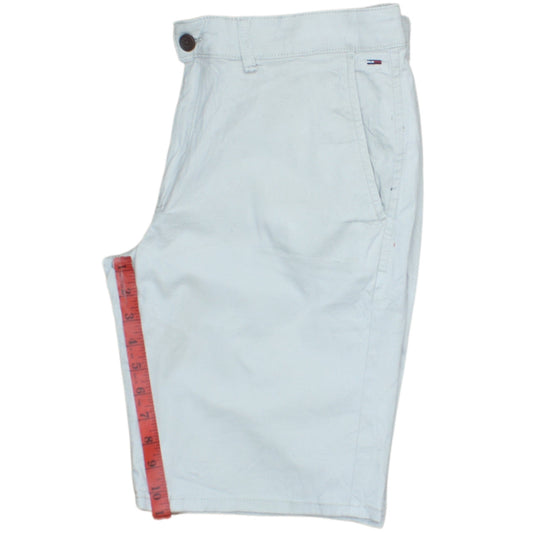 Tommy Hilfiger Mens Beige Chino Shorts Size 34 Regular Fit