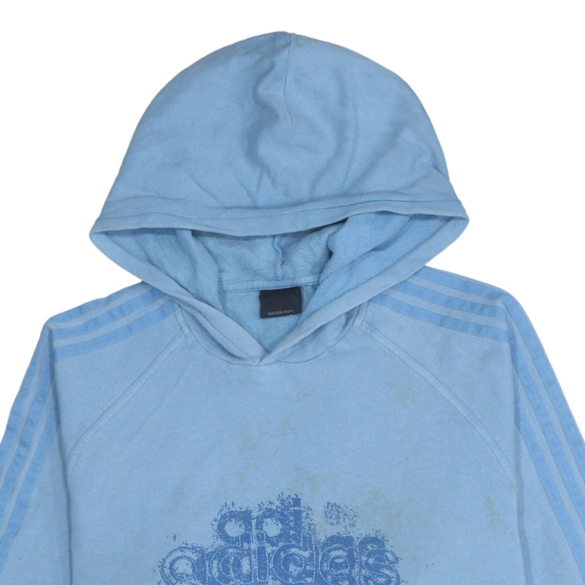 Additional view of Adidas Men's Blue XL Pullover Hoodie Fleece Sportswear