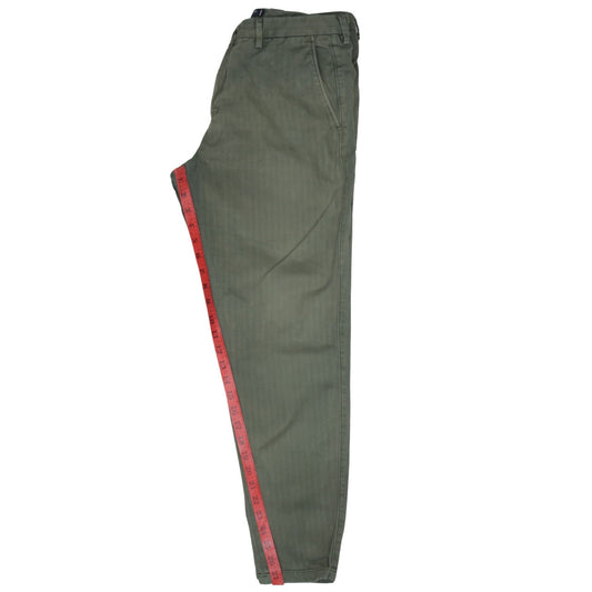 Tommy Hilfiger Men's Green Chino Trousers L 36x32 Regular Fit