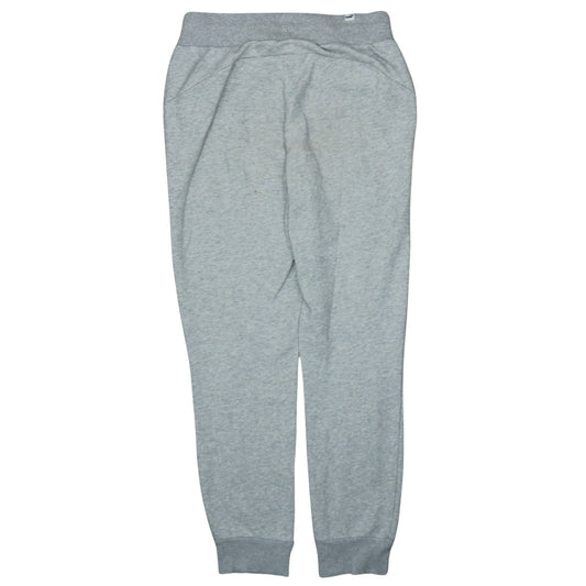 Puma Womens Grey Jogger Sweatpants Size S Fleece Tapered Trousers