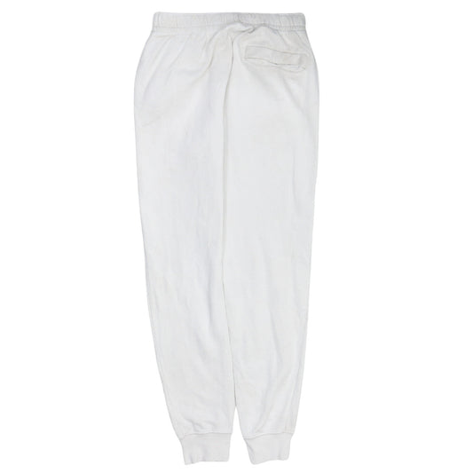 Nike Men's White XS Jogger Sweatpants with Red Logo
