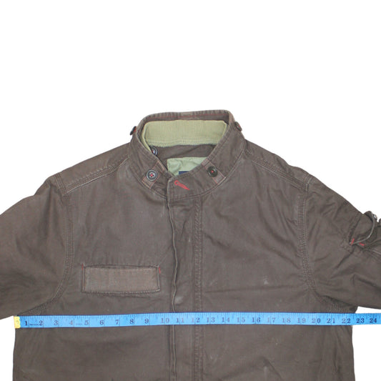 GAP Men's Brown Military Style Cotton Jacket M
