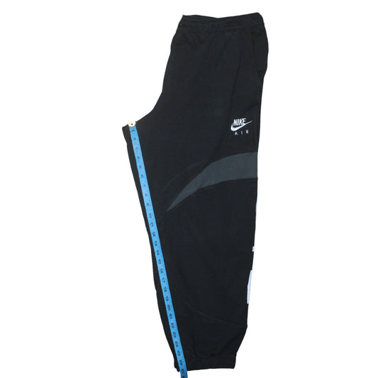 Nike Air Men's Black XL Jogger Sweatpants Elastic Waist Tapered Fit
