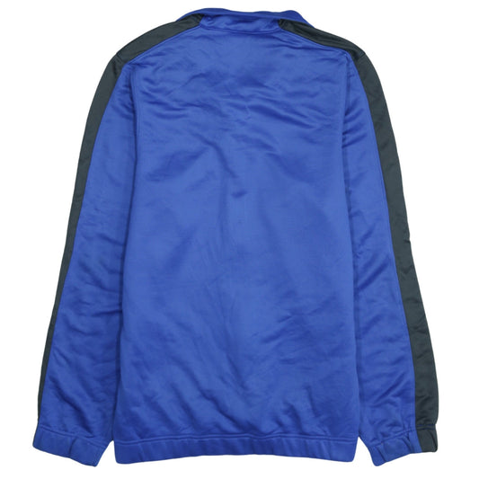 Nike Men's Blue Full Zip Dri-Fit Basketball Sweatshirt Size S