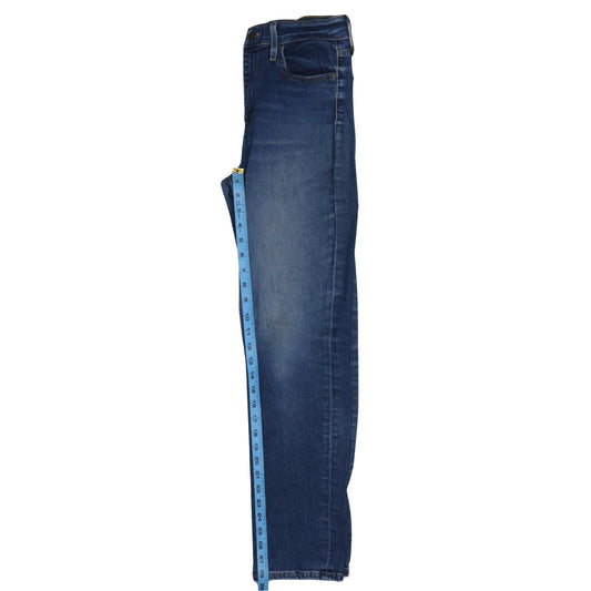 Levi's 724 High Rise Straight Blue Denim Women's Jeans Size 28