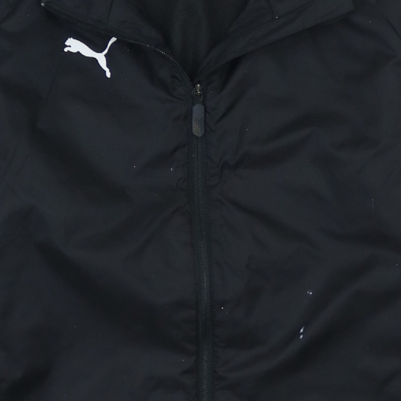 Additional view of Puma boys’ black 12-13 years track jacket full zip sports outerwear