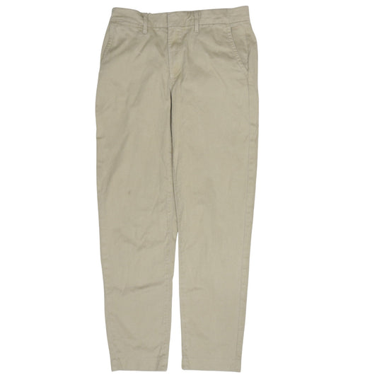 Levi's Premium Women's Beige Essential Chino Jeans Size 27 Regular Fit