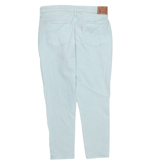 Levi’s 711 Skinny Women’s Blue Denim Jeans Size 32 Mid Rise Stretch