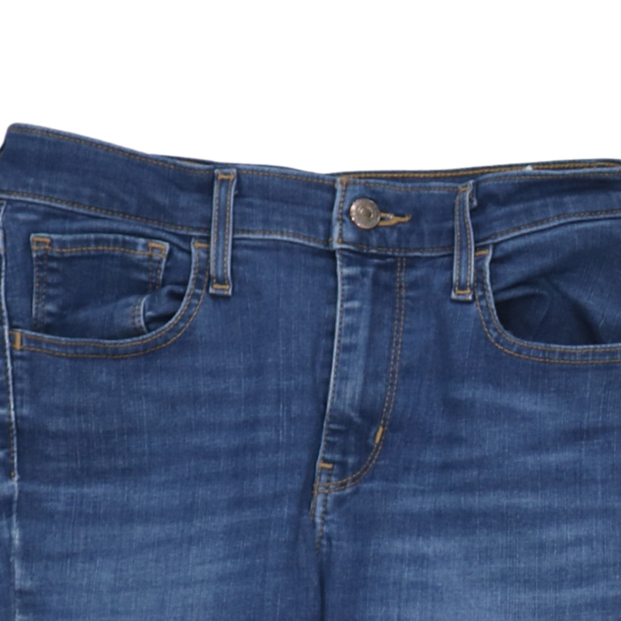 Levi's Womens Blue 720 High Rise Super Skinny Jeans Size 28
