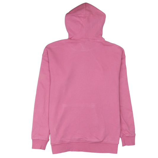 Adidas Womens Pink Pullover Hoodie XS Graphic Logo Cotton Casual