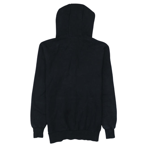 Ellesse Women's Black Pullover Hoodie UK 8 Cotton Blend Logo Style