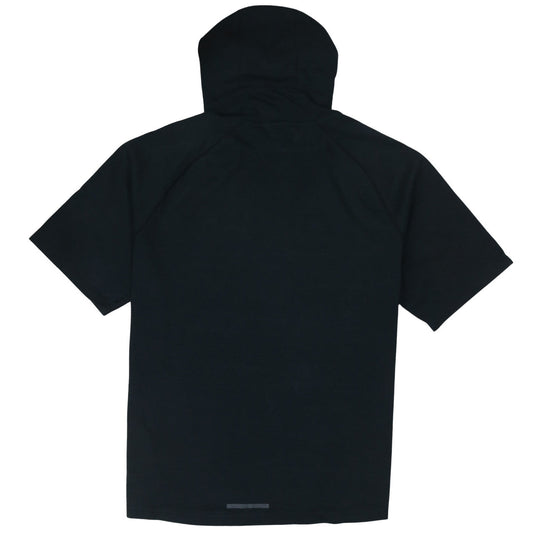 Nike Men's Black Dri-FIT Hooded Short Sleeve T-Shirt 2XL