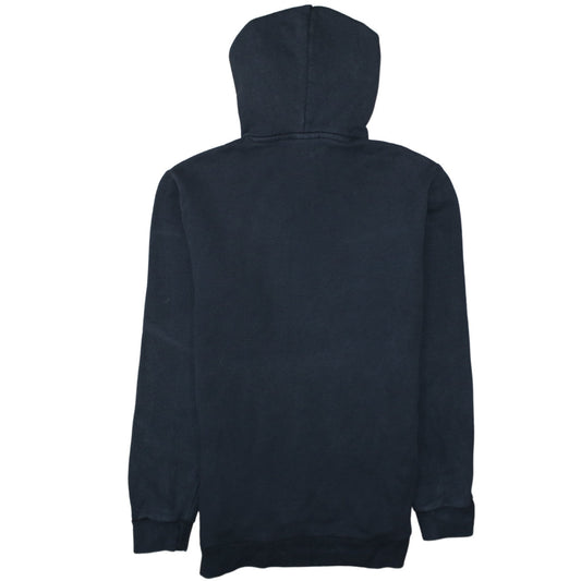 adidas Men’s Black Pullover Hoodie S Trefoil Graphic Fleece