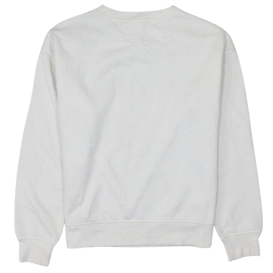 Disney x Primark Women’s White 2XS Mickey Mouse Pullover Sweatshirt