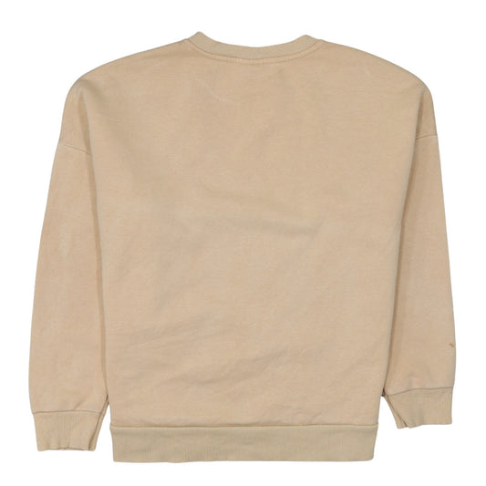 Disney Classics at George Women Beige Stitch Sweatshirt Size 8-10