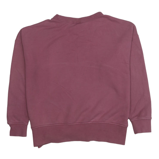 Adidas Womens Pink Sweatshirt UK 12 Long Sleeve Crew Neck Casual