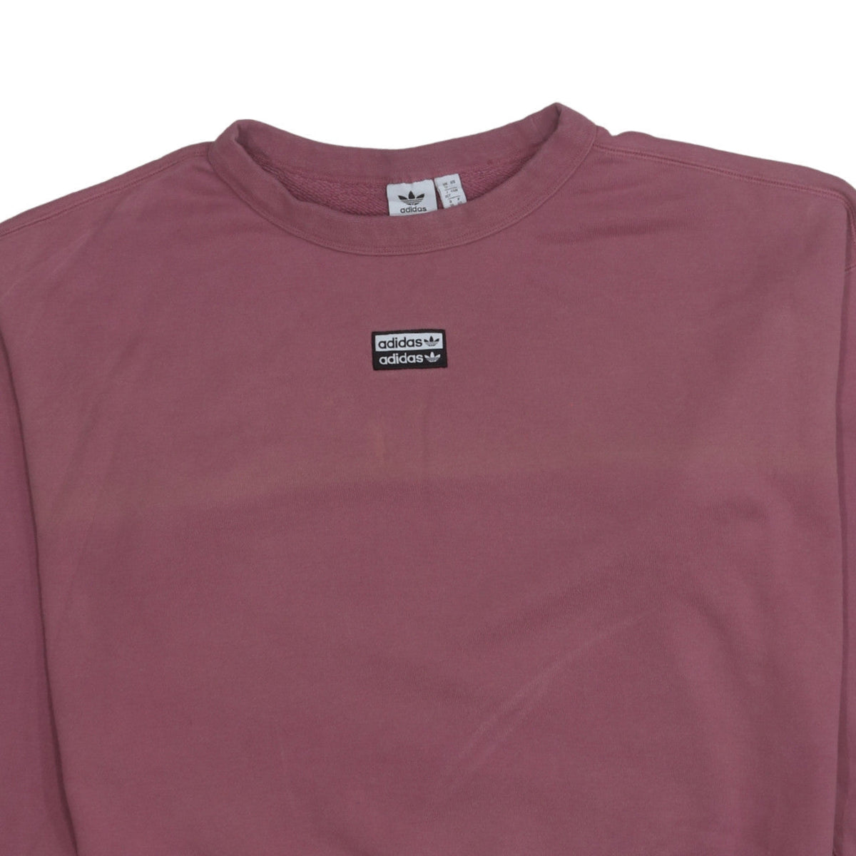 Additional view of Adidas women’s pink sweatshirt uk 12 long sleeve crew neck casual