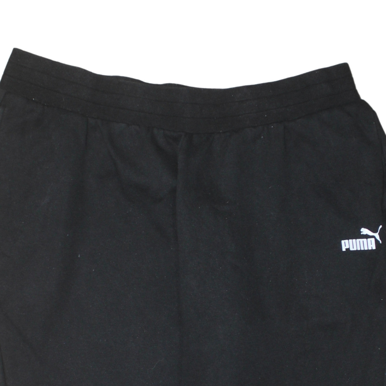 Puma Men's Black 3XL Jogger Sweatpants Fleece Tapered Activewear