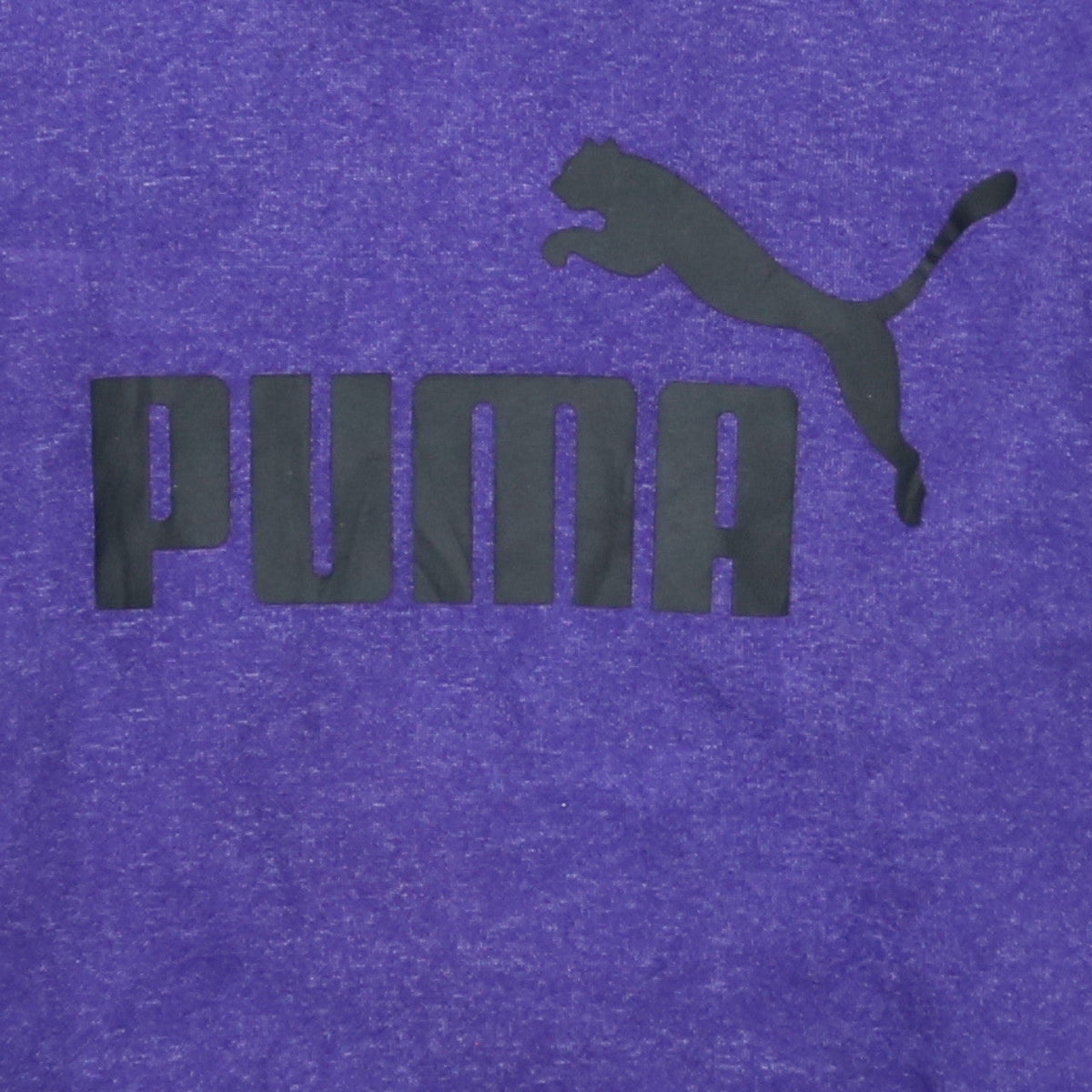 Additional view of Puma Men's Purple Pullover Hoodie S Logo Sports Fleece
