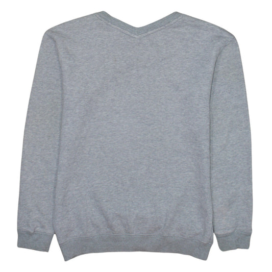 Adidas Originals Womens Grey Pullover Sweatshirt XS Long Sleeve Crew Neck
