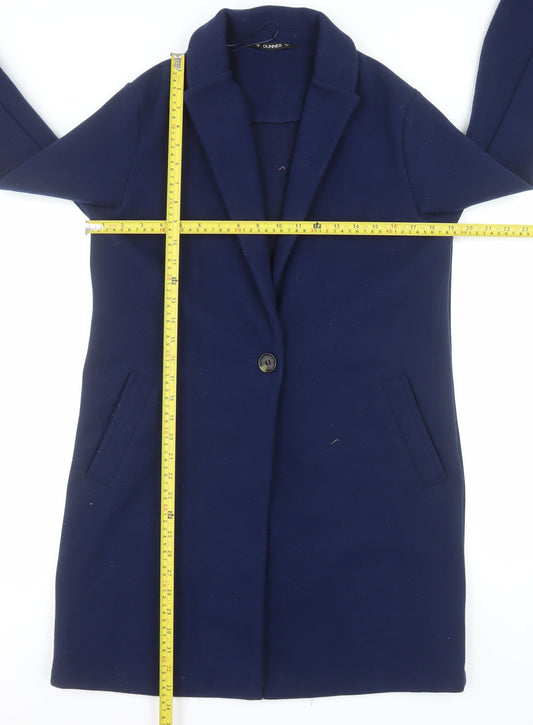 St. Bernard for Dunnes Stores Navy Women's Coat Small Classic Longline