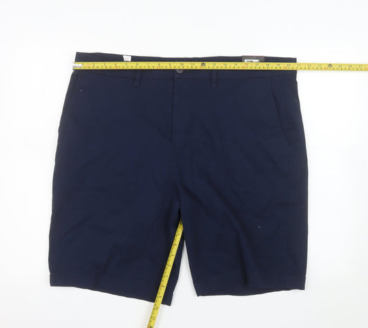 Dunnes Stores Men’s Navy Chino Shorts 42in Regular Fit Casual Summer