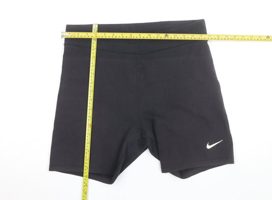 Nike Women's Black XL Biker Shorts Stretch Gym Activewear