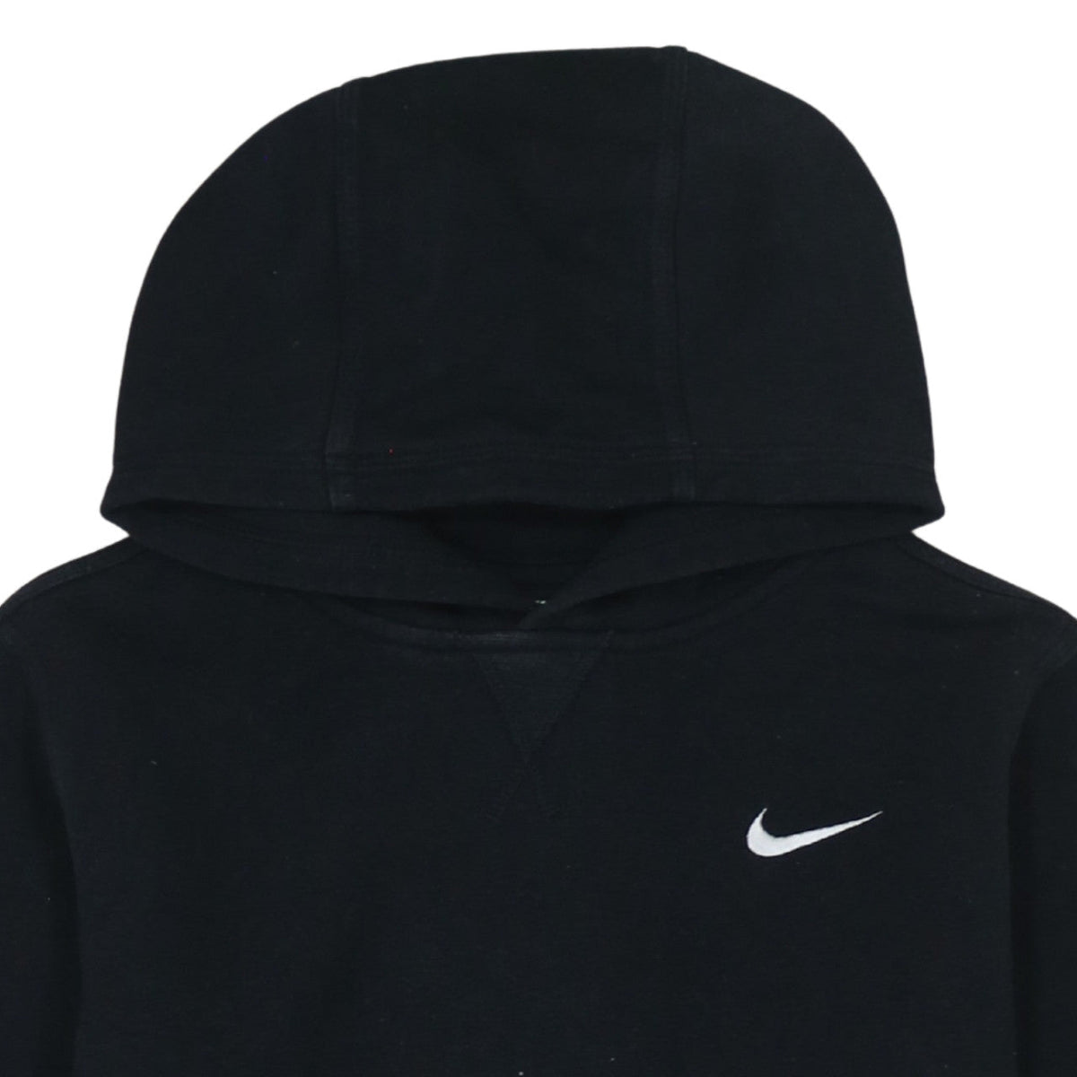 Additional view of Nike boys’ black pullover hoodie xl 13-15 years fleece hooded sweatshirt