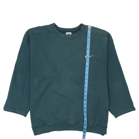 Nike Women’s Green Crew Neck Pullover Sweatshirt Size L