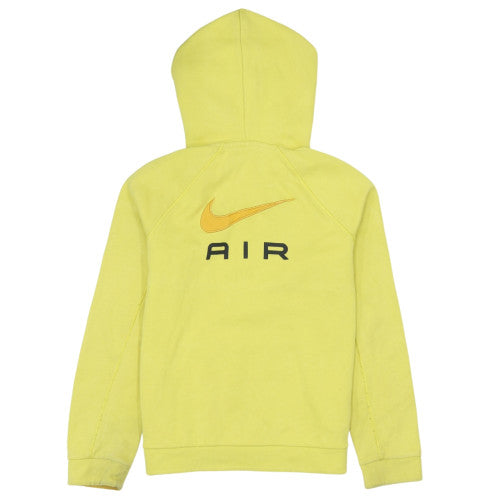 Nike Boys Yellow Pullover Hoodie XL Fleece Logo Air Sportswear