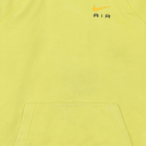 Additional view of Nike boys’ yellow pullover hoodie xl fleece logo air sportswear