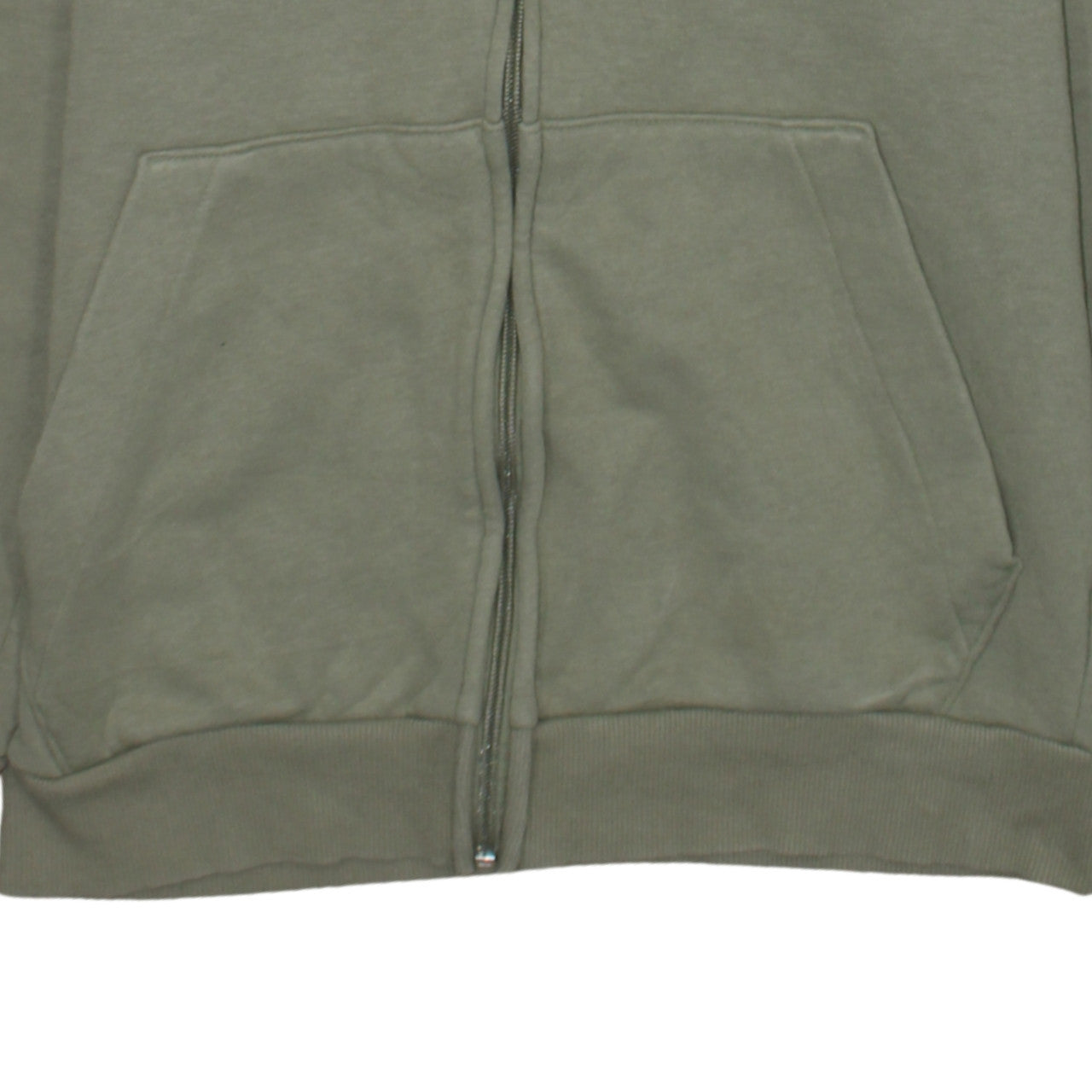 Adidas Men's Green Full Zip Hoodie Size S Regular Fit