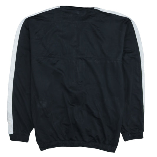 Puma Men's Black 2XL Track Jacket with Zip and Grey Collar