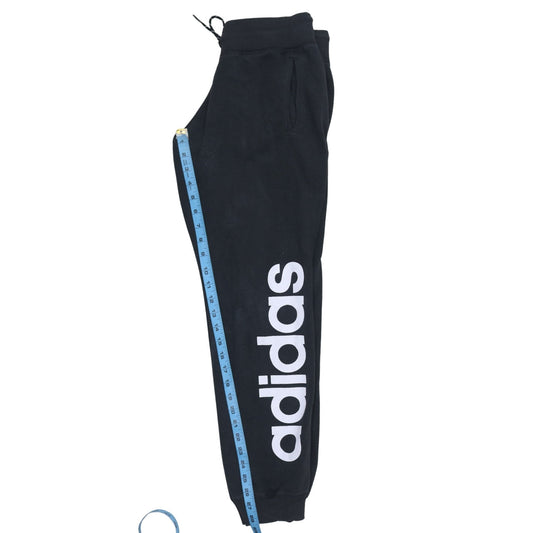 Adidas Womens Black Jogger Trousers Size S Climalite Sports Pants