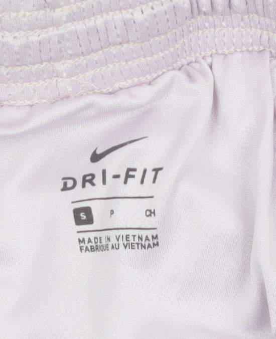 Nike Womens Purple Dri-FIT Athletic Running Shorts Size S