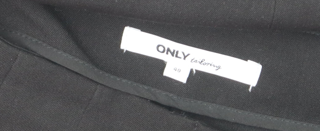 ONLY Women’s Black Midi Pencil Skirt Size 12 Stretch Workwear