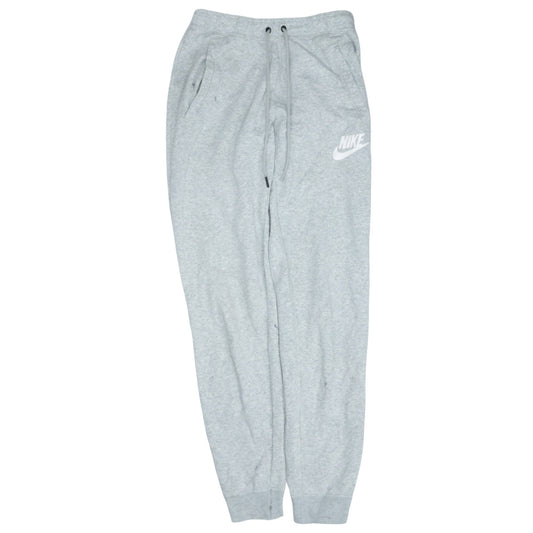 Nike Womens Grey XS Fleece Sweatpants Joggers Elastic Waist