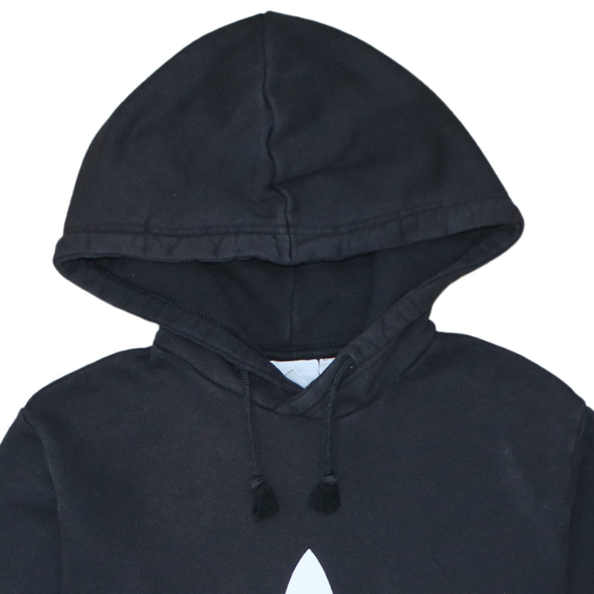 Additional view of Adidas men’s black pullover hoodie s sports logo fleece sweatshirt