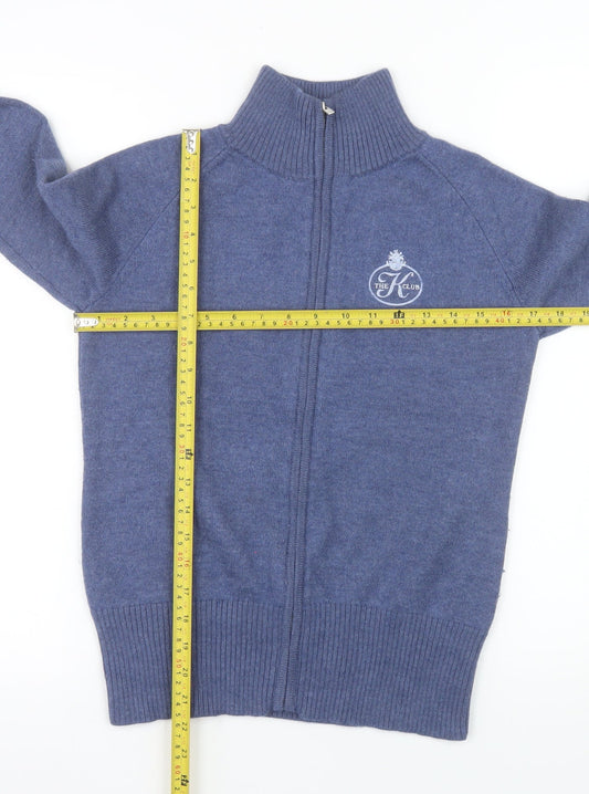 Peter Millar Women’s Blue 100% Cashmere Full Zip Jacket Size S