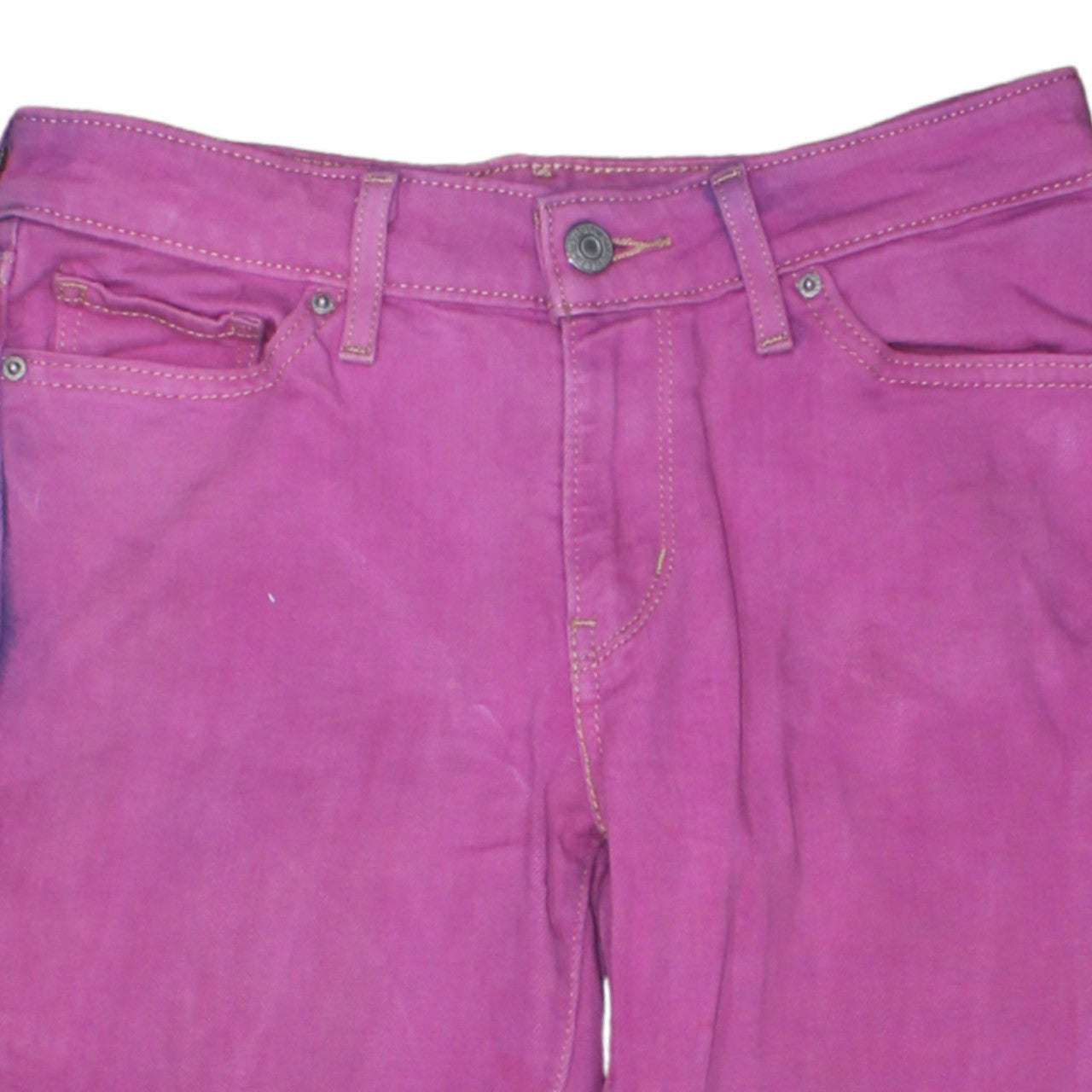 Levi's Women's Pink Bootcut 715 Jeans Size 8 Regular Fit Denim