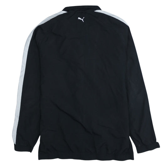 Puma Men's Black 2XL Track Jacket Lightweight Zip Up