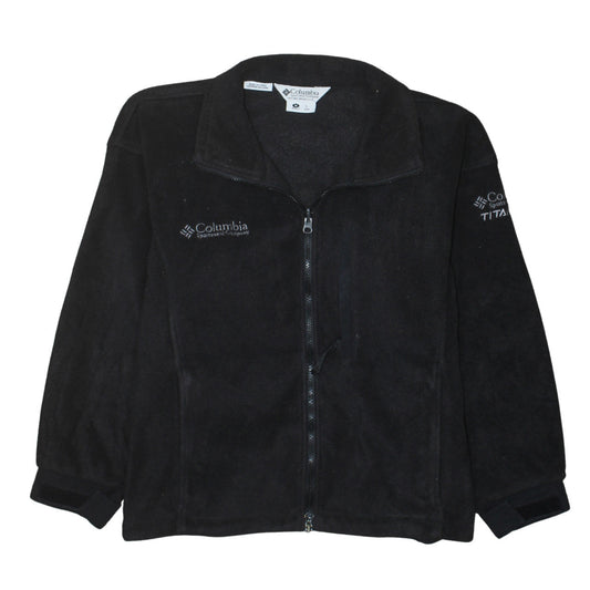 Columbia Women's Black Fleece Full Zip Jacket Size M