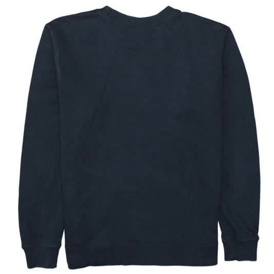 Nike Men's Black Small Logo Pullover Sweatshirt Crew Neck Long Sleeve