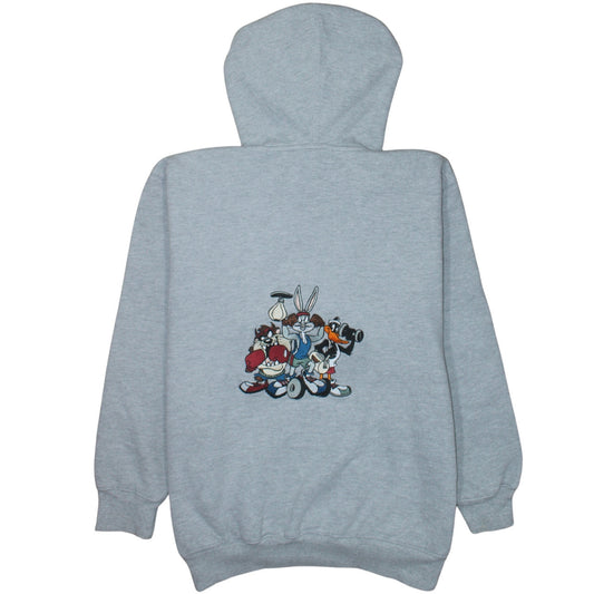 ACME Clothing Co Men's Grey XL 1/2 Zip Hoodie Looney Tunes Athletic Club