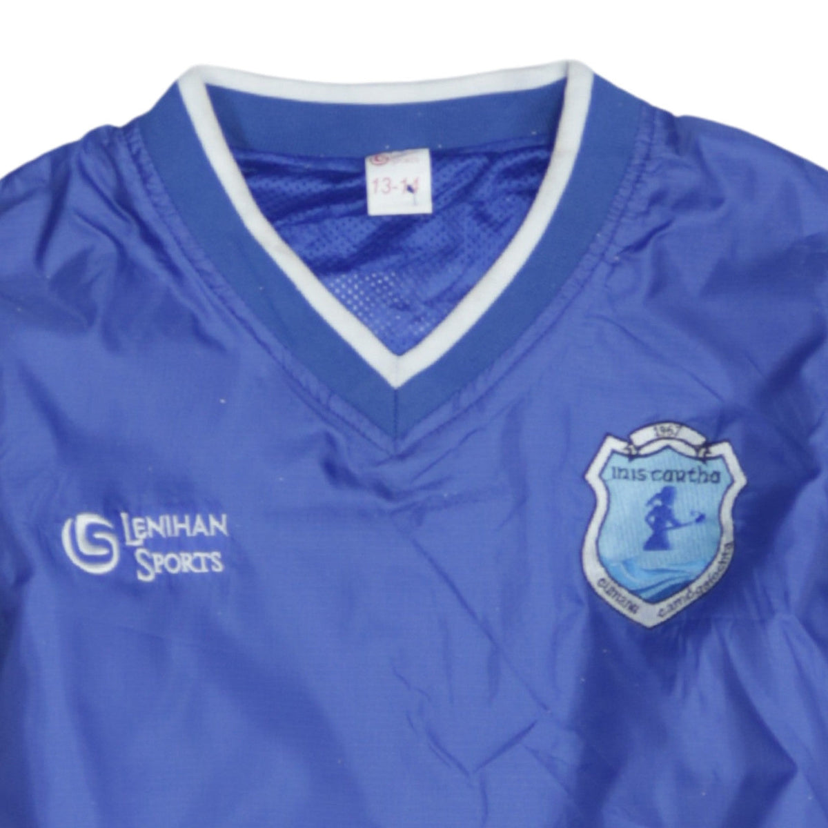 Additional view of Lenihan Sports boys’ blue 13-14 years windbreaker training jacket