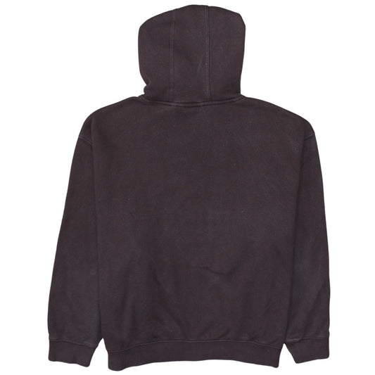 Adidas Women’s Brown Pullover Hoodie M 12-14 Classic Logo Cotton