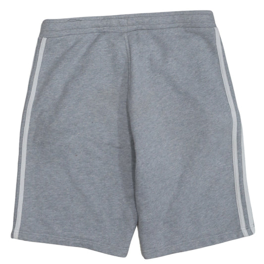 Adidas Men's Grey Athletic Shorts Size S Elastic Waist Gym Training