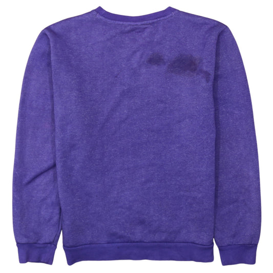 Puma Women's Purple Logo Crew Neck Sweatshirt Size S