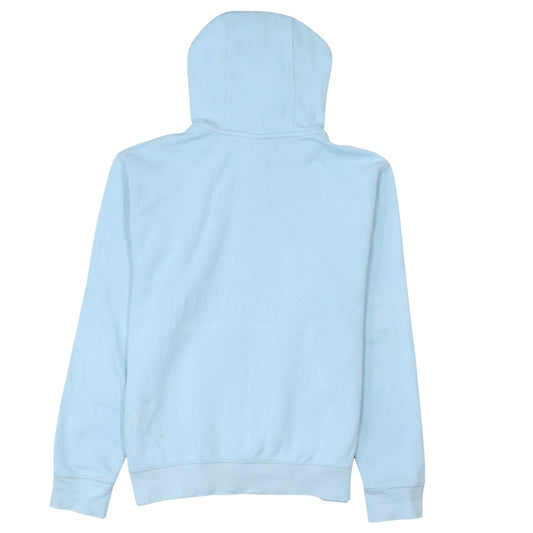 Nike Women Light Blue Pullover Hoodie Size M Cotton Blend