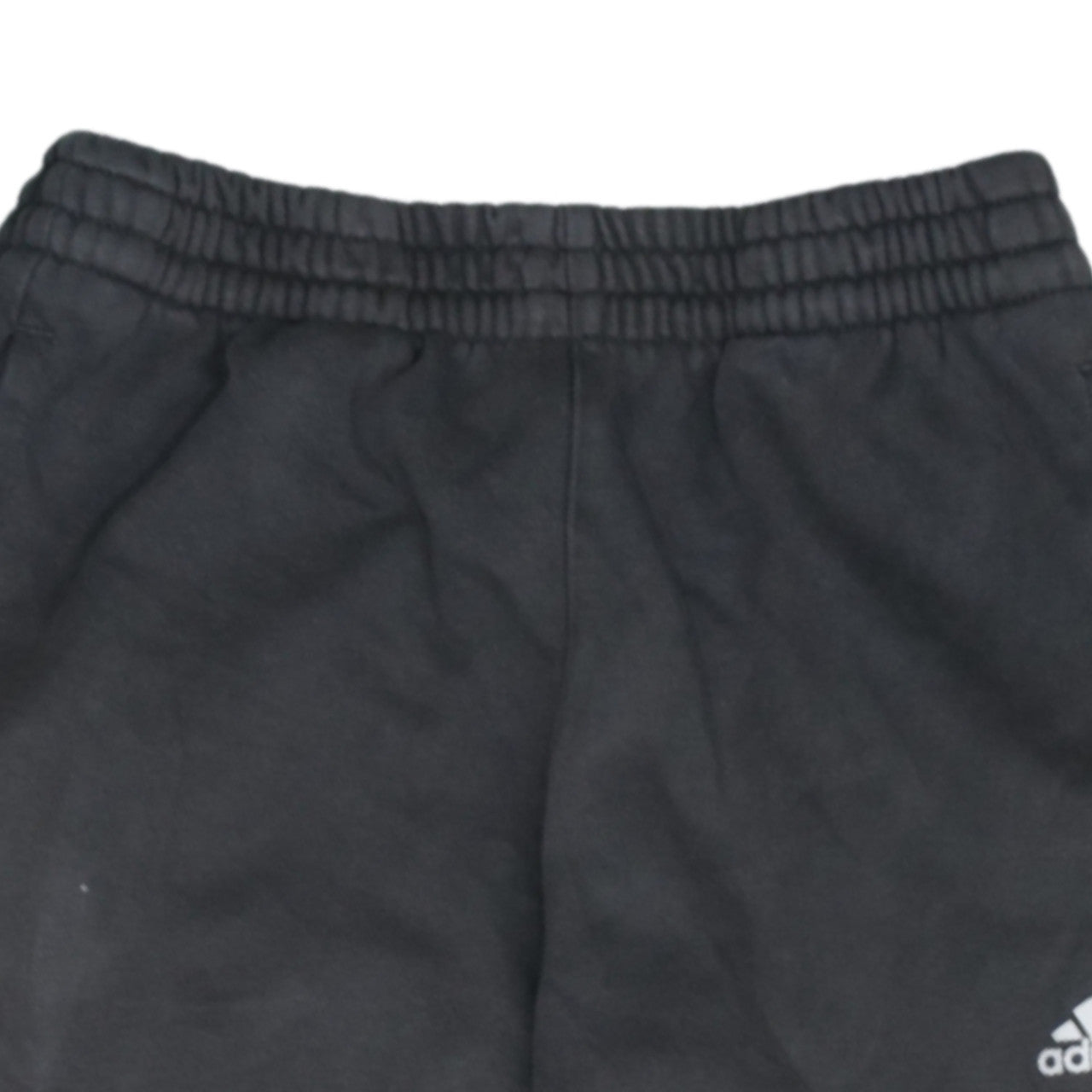 Additional view of Adidas boys’ black track pants 11-12 years elastic waist fleece joggers